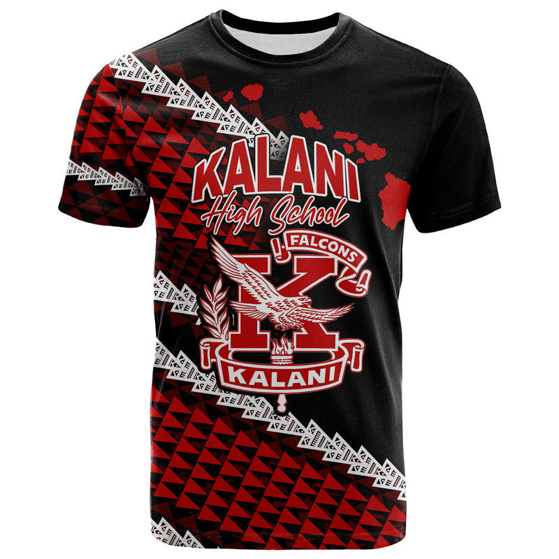 Custom Kalani High School Hawaii T Shirt LT6 - Wonder Print Shop