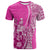 Hawaiian King Kamehameha T Shirt Vibe Pink Style LT6 - Wonder Print Shop