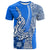 Hawaiian Shark Polynesian T Shirt Vibe Blue Style LT6 - Wonder Print Shop