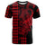 Custom Hawaii Polynesian Warrior Kakau T Shirt Red LT6 - Wonder Print Shop