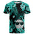 Hawaii Summer Colorful Pineapple T Shirt Turquesa LT6 - Wonder Print Shop