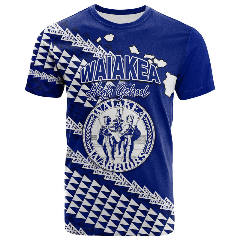 Custom Waiakea High School Hawaii T Shirt LT6 - Wonder Print Shop