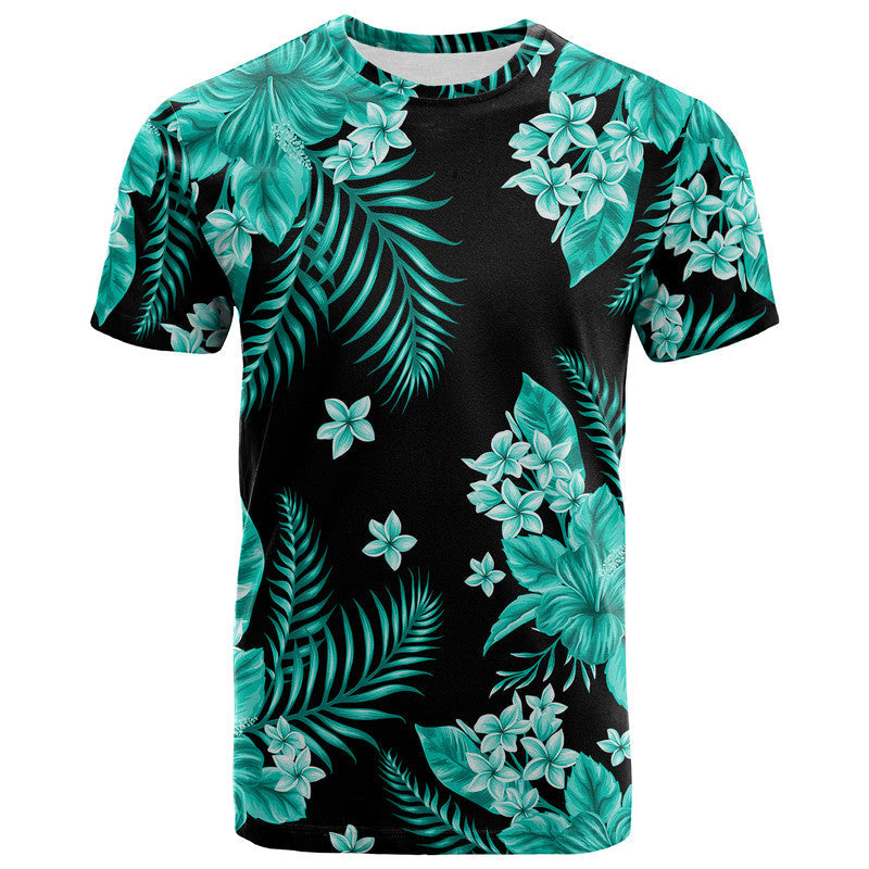 Hawaii Summer Colorful T Shirt Turquesa LT6 - Wonder Print Shop