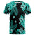Hawaii Summer Colorful T Shirt Turquesa LT6 - Wonder Print Shop