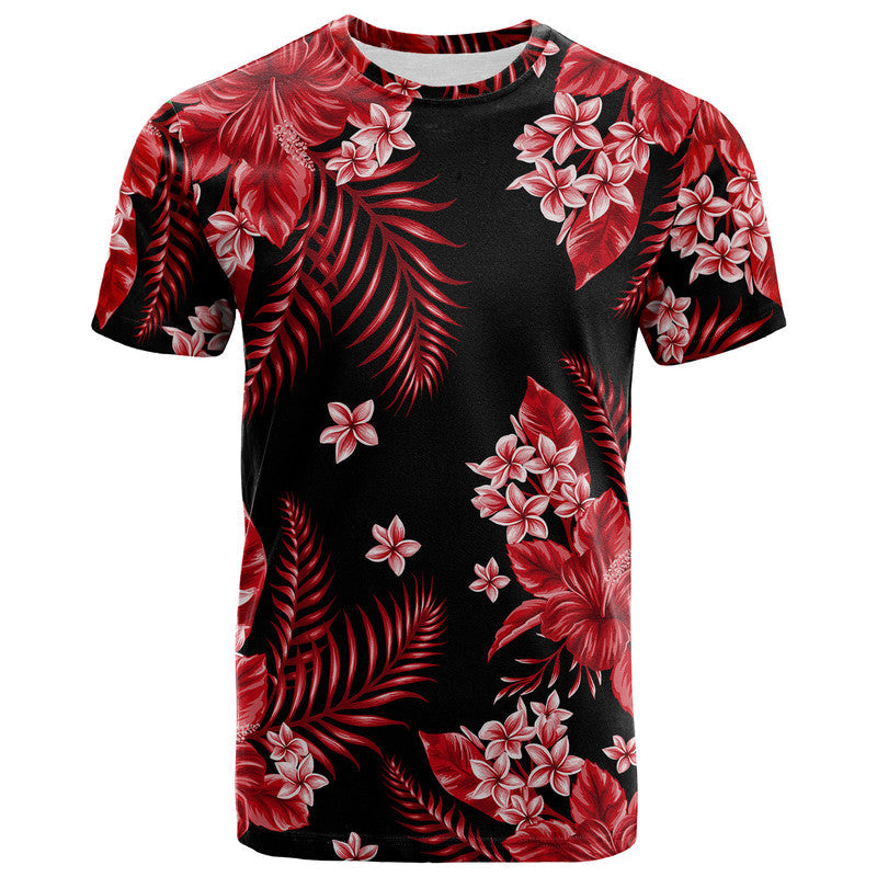 Hawaii Summer Colorful T Shirt Red LT6 - Wonder Print Shop