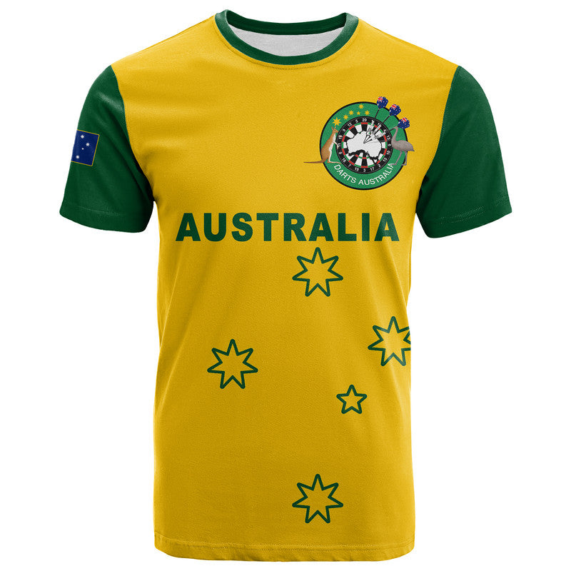(Custom Personalised) Australia Darts T Shirt Simple Style LT6 - Wonder Print Shop
