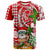 Hawaii Mele Kalikimaka Santa Claus Beach T Shirt LT6 - Wonder Print Shop