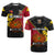 The Kumuls PNG T Shirt Papua New Guinea Polynesian Dynamic Style Black - Wonder Print Shop