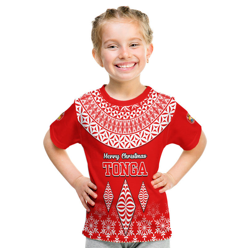Tonga Kupesi Ngatu Merry Christmas T Shirt - Wonder Print Shop