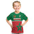Custom Morocco Football Geometric Halftone Pattern T Shirt - Wonder Print Shop