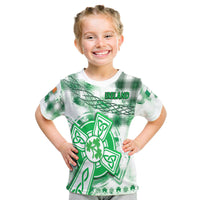 Ireland Cross Cricket Team T Shirt Celtic Irish Green Pattern Unique - Wonder Print Shop
