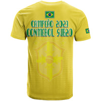 Brazil Football Sub20 Champions South American T Shirt - Wonder Print Shop
