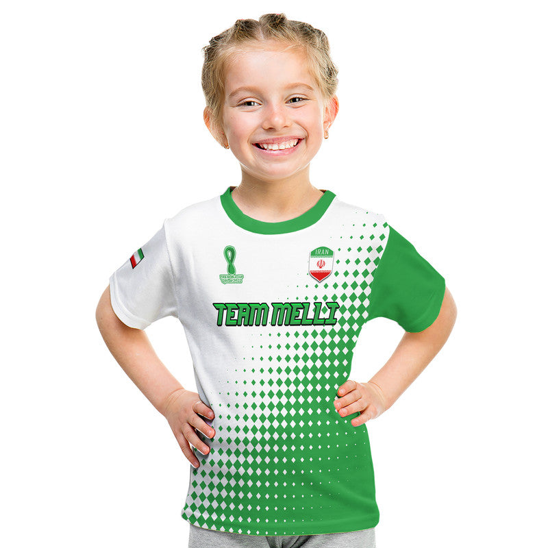 Custom Iran Football 2022 Team Melli Sport Style T Shirt - Wonder Print Shop
