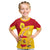 Custom Spain Football Champions T Shirt Spain Flag With Soccer Ball - Wonder Print Shop