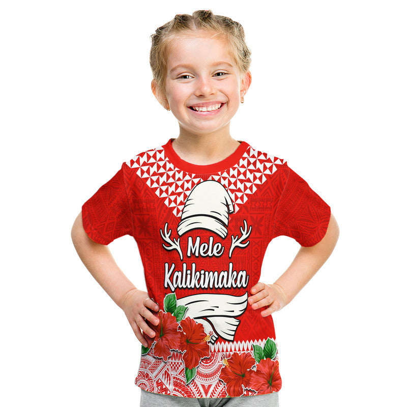 Hawaii Hibiscus Flower Mele Kalikimaka T Shirt - Wonder Print Shop