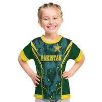 Pakistan Men in Green Cricket Team T Shirt Green Shirts Sport Style - Wonder Print Shop