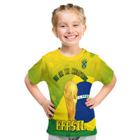 Custom Brasil Football Champions Flag With Soccer BT Shirt - Wonder Print Shop