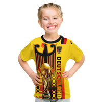 Custom Germany Deutschland Champion Qatar 2022 T Shirt - Wonder Print Shop