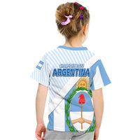 Argentina Champions World Cup 2022 T Shirt La Albiceleste Sol de Mayo - Wonder Print Shop