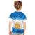Argentina Sol de Mayo La Albiceleste Flag Style T Shirt Blue - Wonder Print Shop
