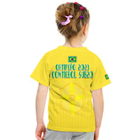 Brazil Football Sub20 Champions South American T Shirt - Wonder Print Shop