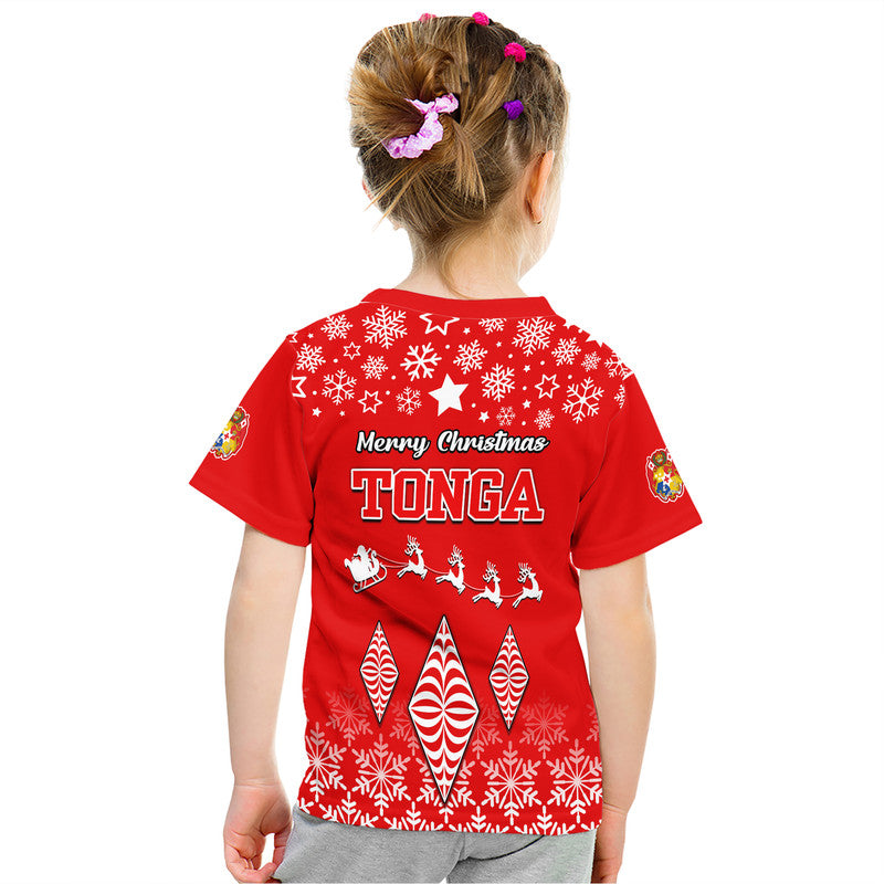 Tonga Kupesi Ngatu Merry Christmas T Shirt - Wonder Print Shop