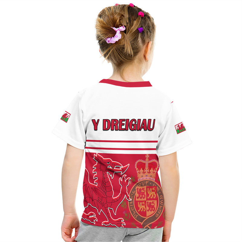 Wales Football Qatar 2022 Cymru Coat of Arms Red T Shirt - Wonder Print Shop