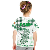 Ireland Cross Cricket Team T Shirt Celtic Irish Green Pattern Unique - Wonder Print Shop