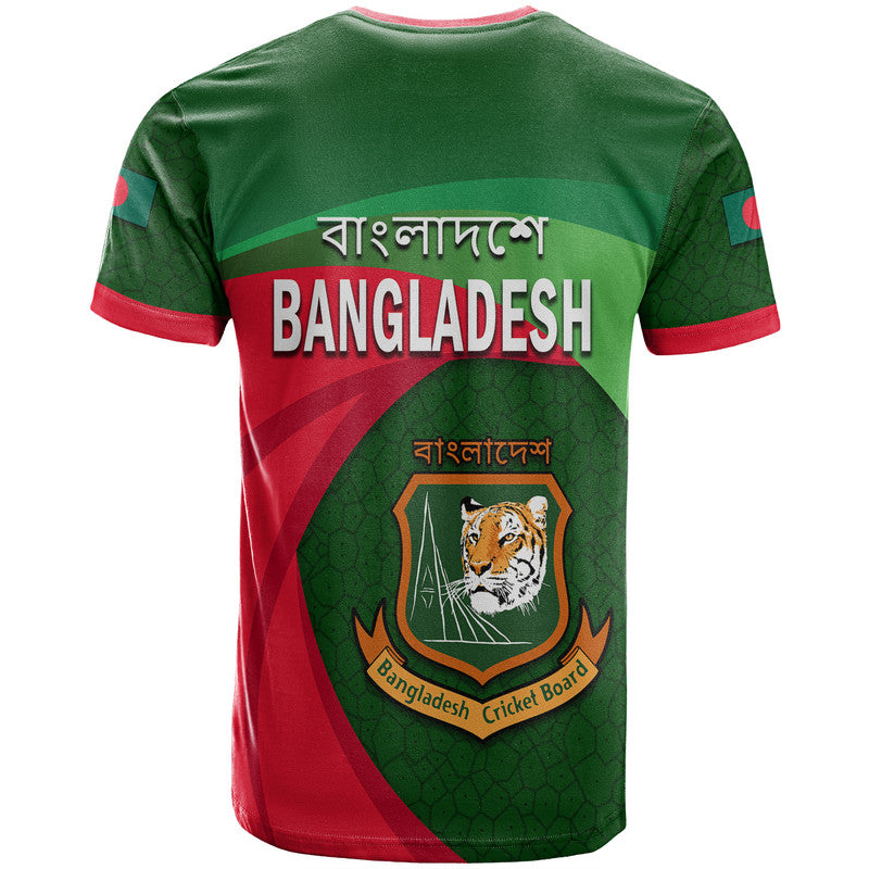 Bangladesh Cricket Team T Shirt Bangla Tigers Simple - Wonder Print Shop