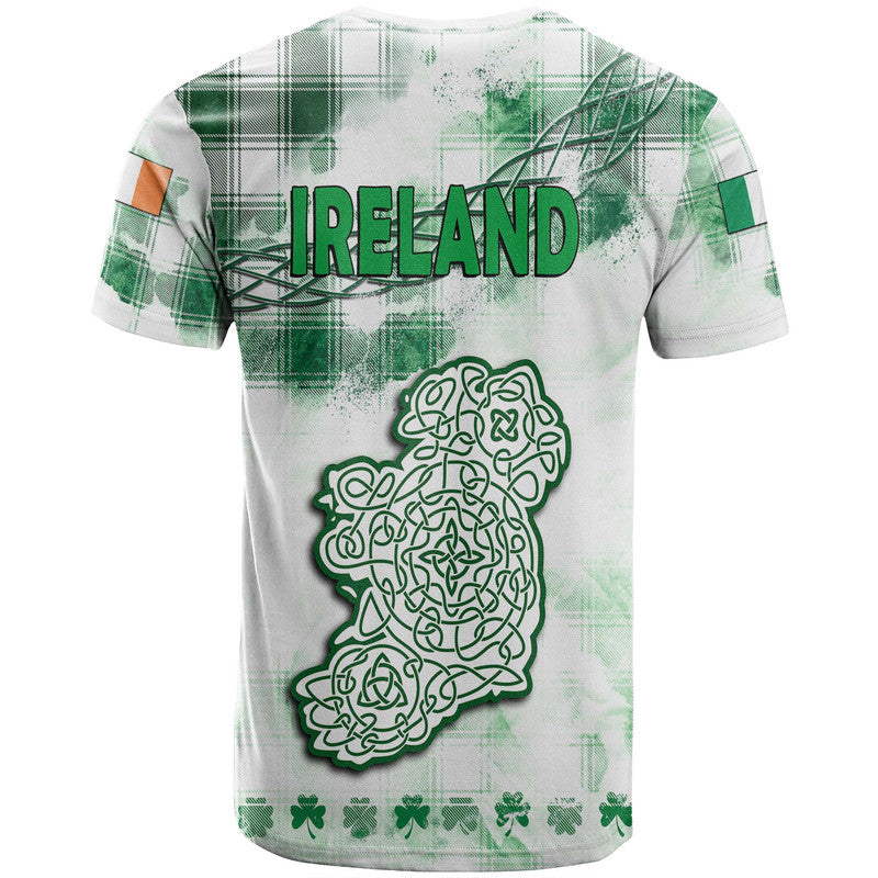 Ireland Cross Cricket Team T Shirt Celtic Irish Green Pattern Unique - Wonder Print Shop