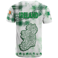 Ireland Cross Cricket Team T Shirt Celtic Irish Green Pattern Unique - Wonder Print Shop