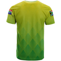 South Africa National Cricket Team T Shirt Proteas Sports Yellow Style - Wonder Print Shop