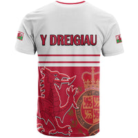 Wales Football Qatar 2022 Cymru Coat of Arms Red T Shirt - Wonder Print Shop