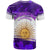 Argentina Sol de Mayo La Albiceleste Flag Style T Shirt Purple - Wonder Print Shop