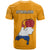 Netherlands Football Flag Style T Shirt - Wonder Print Shop