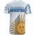 Argentina Sol de Mayo Football T Shirt - Wonder Print Shop