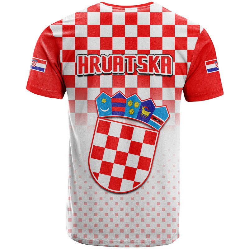 Croatia Hrvatska Football Vibe T Shirt - Wonder Print Shop