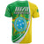 Brazil Football Coat Of Arms T Shirt Canarinha Champions World Cup 2022 - Wonder Print Shop