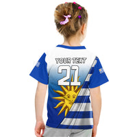 Custom Uruguay Football La Celeste World Cup T Shirt - Wonder Print Shop