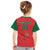 Custom Morocco Football Mixed Flag Map Style T Shirt - Wonder Print Shop