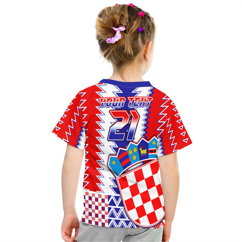 Custom Croatia Football Sport Style T Shirt - Wonder Print Shop