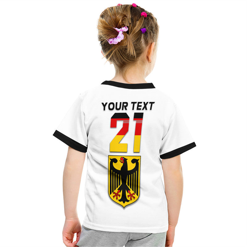 Custom Germany Home Kit Football WC 2022 T Shirt - Wonder Print Shop