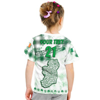 Custom Ireland Cross Cricket Team T Shirt Celtic Irish Green Pattern Unique - Wonder Print Shop