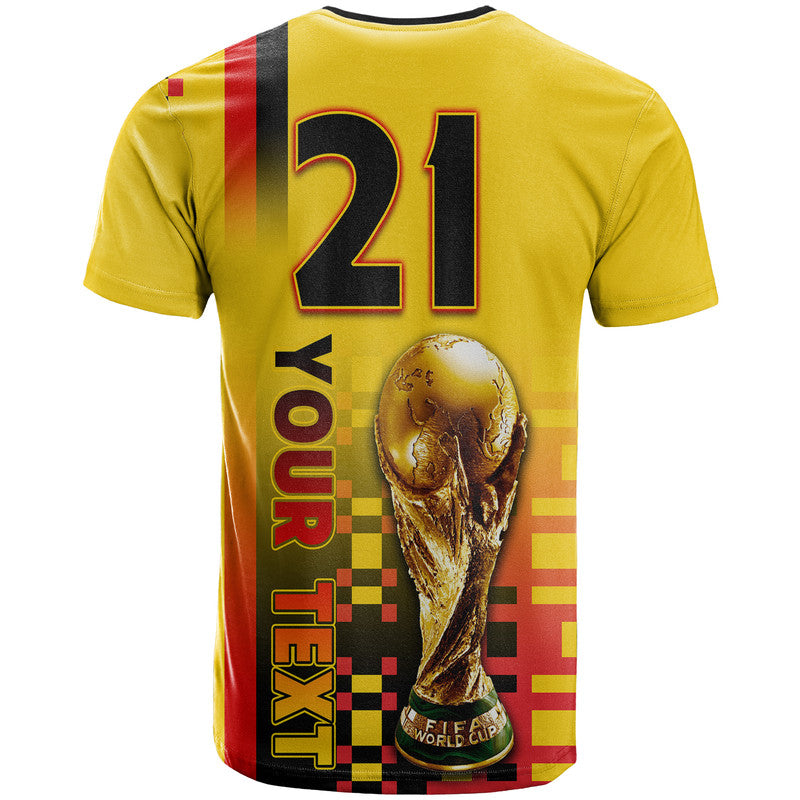 Custom Germany Deutschland Champion Qatar 2022 T Shirt - Wonder Print Shop