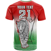 Custom Iran Football Unique Youzpalangan Flag Style T Shirt - Wonder Print Shop