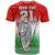 Custom Iran Football Unique Youzpalangan Flag Style T Shirt - Wonder Print Shop