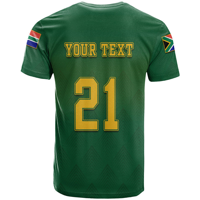 Custom South Africa National Cricket Team T Shirt Proteas Sport Green Style - Wonder Print Shop
