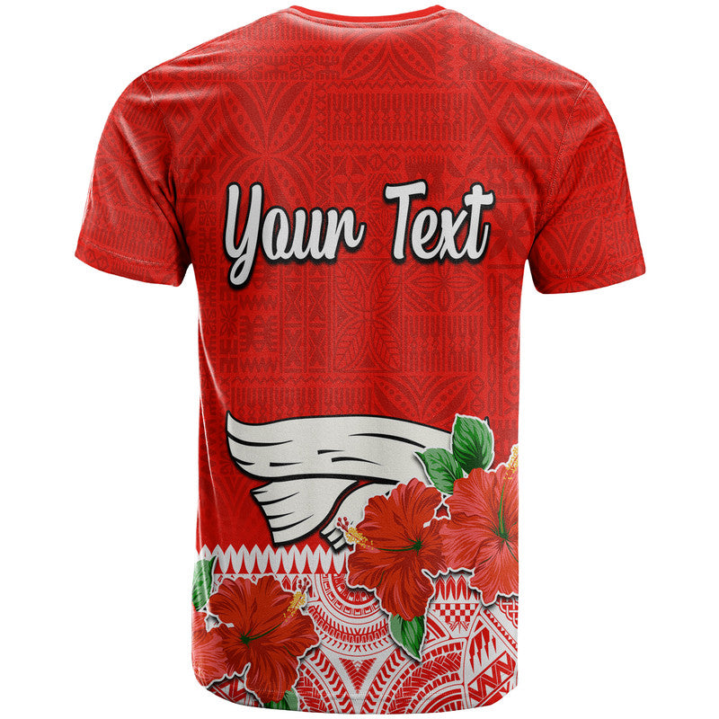 Custom Hawaii Hibiscus Flower Mele Kalikimaka T Shirt - Wonder Print Shop