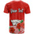 Custom Hawaii Hibiscus Flower Mele Kalikimaka T Shirt - Wonder Print Shop