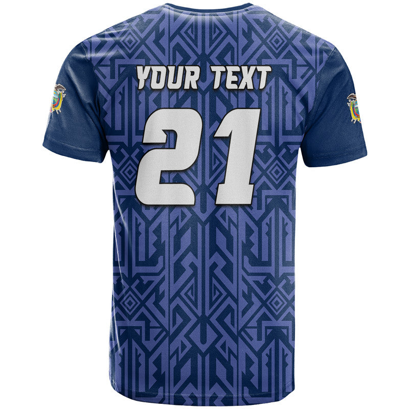 Custom Ecuador Football La Tri Qatar 2022 World Cup T Shirt - Wonder Print Shop